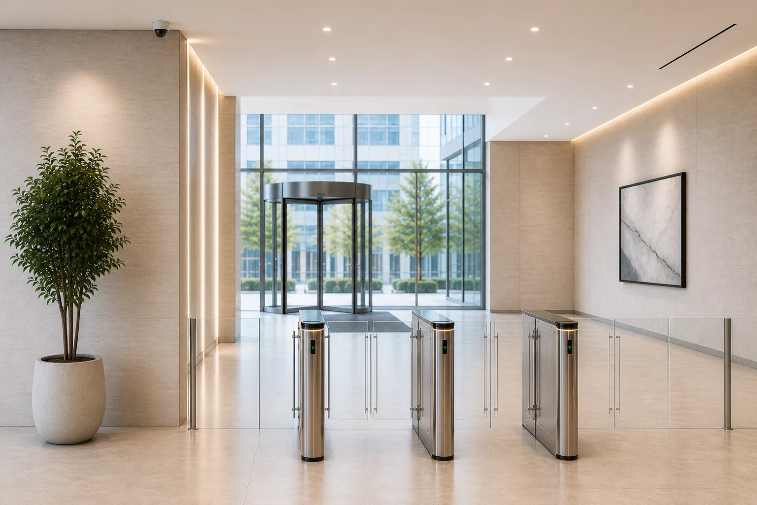Security monitoring for a strata property